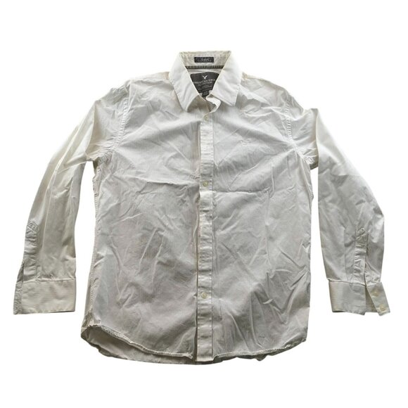 American Eagle Outfitters Mens Shirt Large Long Sleeve Button Up Casual Vintage - Picture 1 of 11